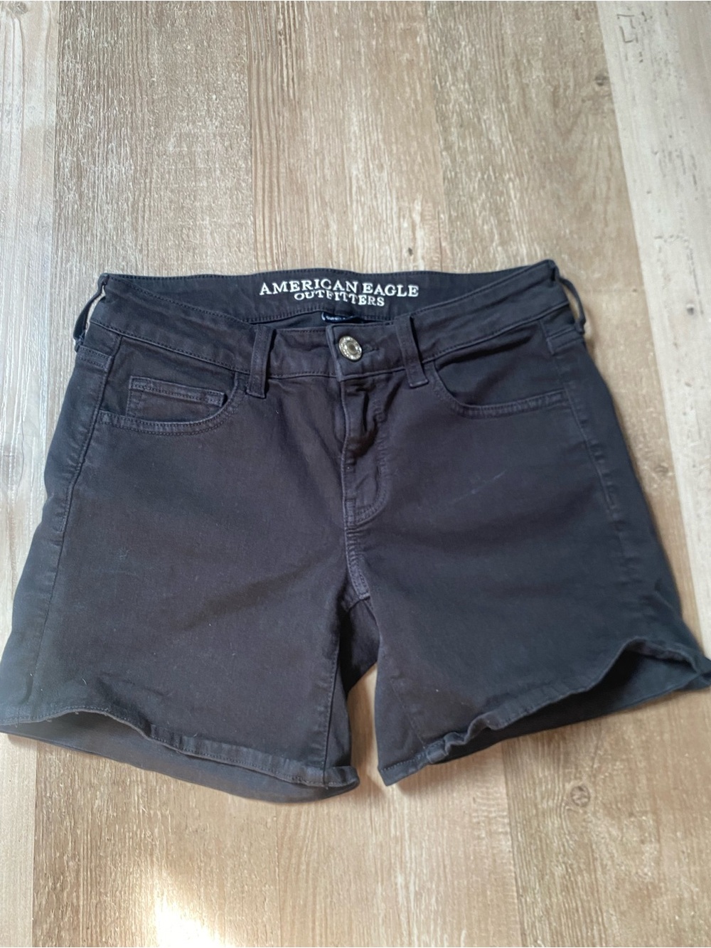 American Eagle Outfitters Black Denim Women's Shorts